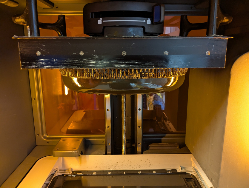Large flexible trim printed in Form 4L printer